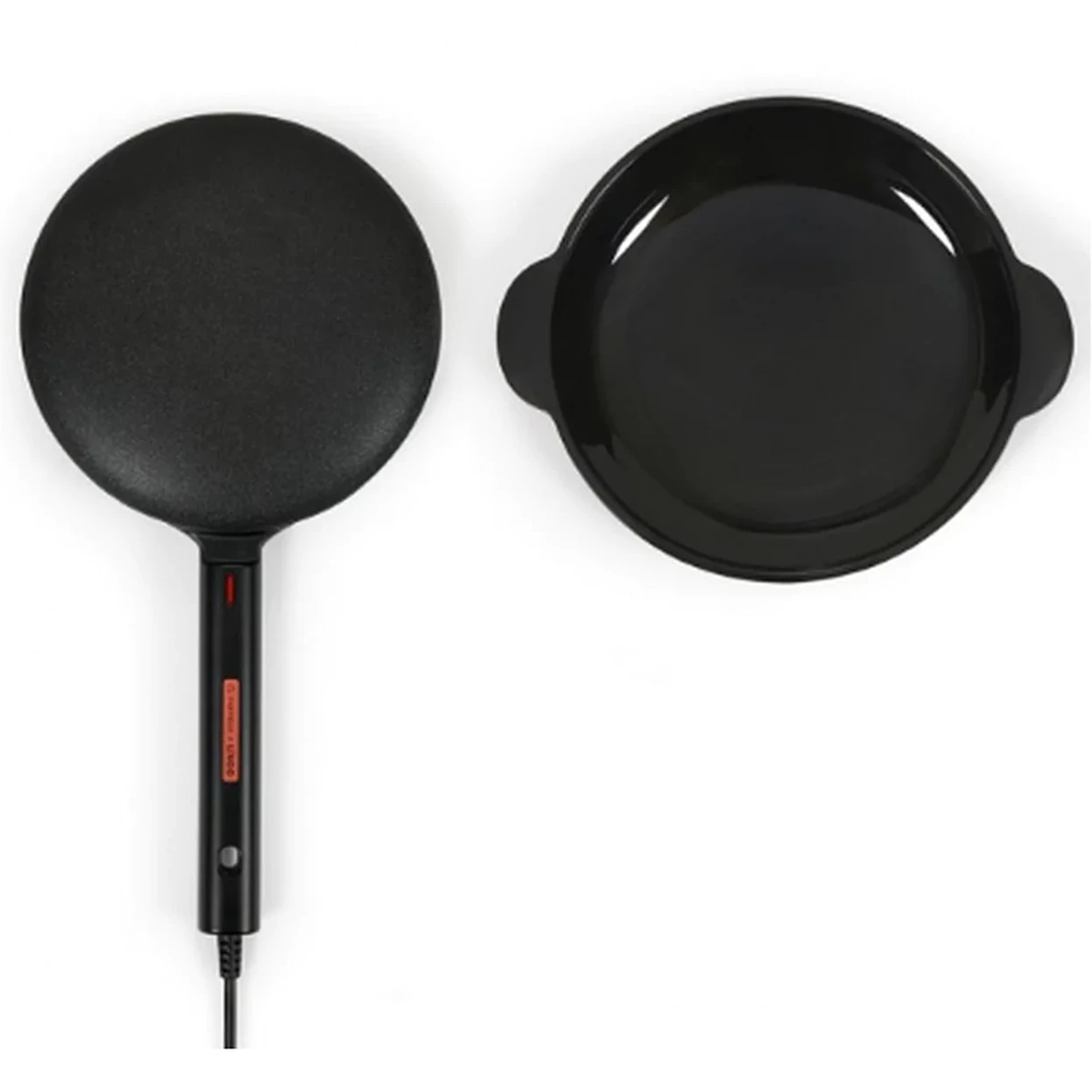 LIVOO DOP258CO - Crêpière électrique 600w 20cm noir livoo x marmiton image 0