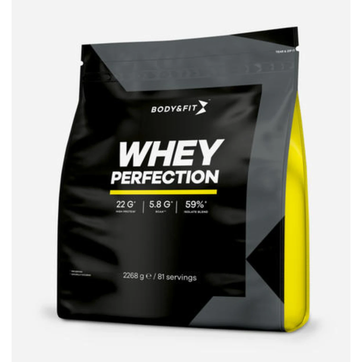 Body&Fit Whey Perfection Poudre protéinée saveur nature - 2,26 kg image 0
