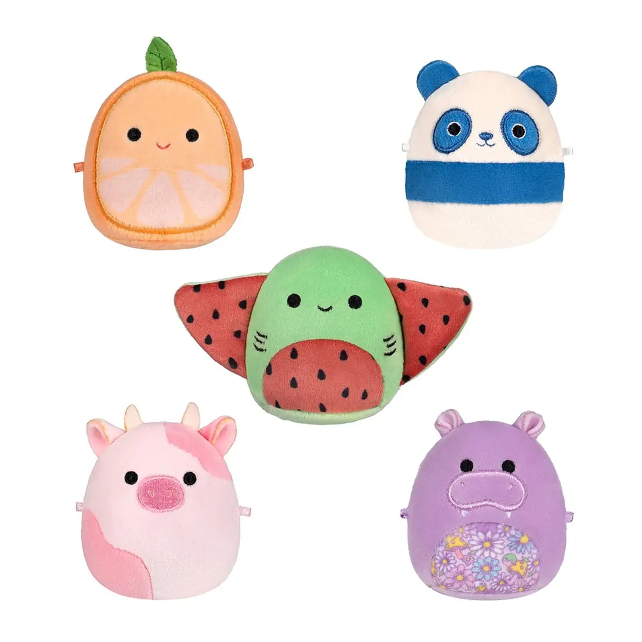 Micromallows 2.5 inch Plush 5 Pack (Lai, Reshma, Scout, Orin, Hanna) image 0