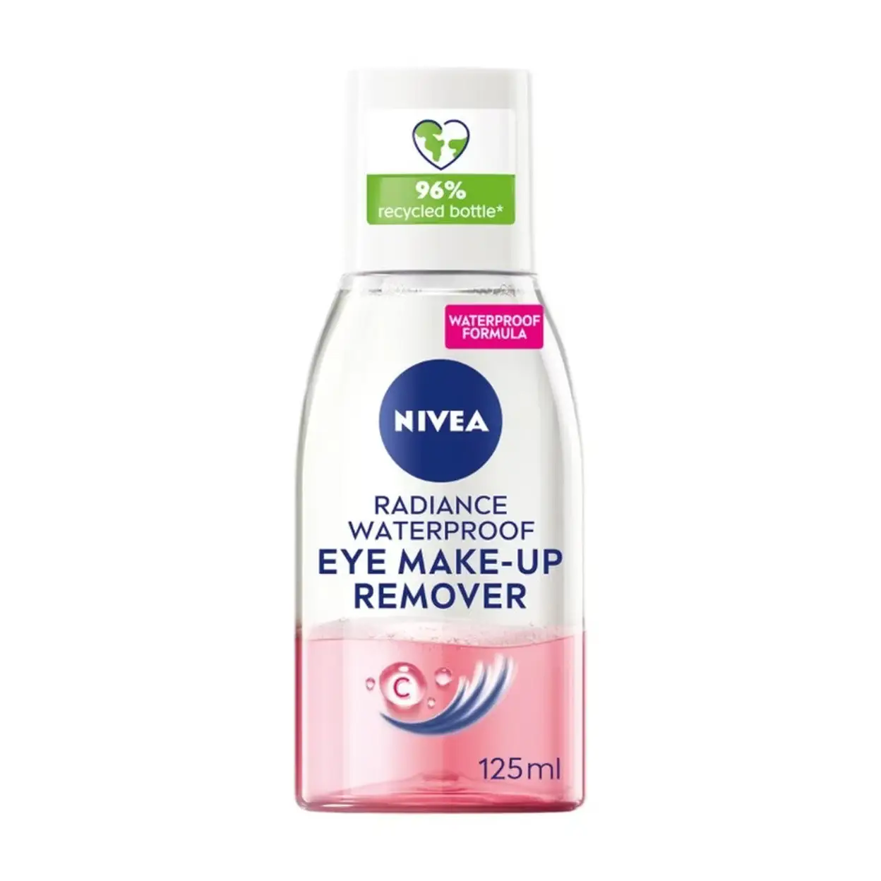 NIVEA Radiance Waterproof Eye Make-Up Remover 125ml image 0