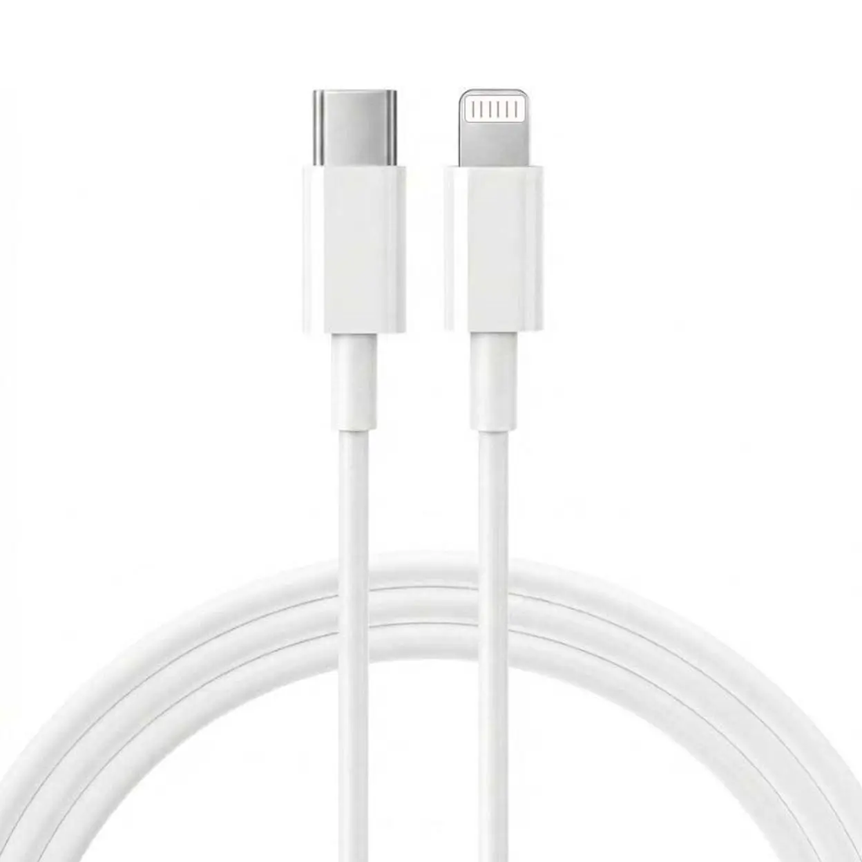 dpower F8000 - Câble USB-C vers Lightning 1m, Blanc, Charge Rapide 3A & Transfert Données 480 Mbps, Compatible iPhone 11/12/13/14 image 0