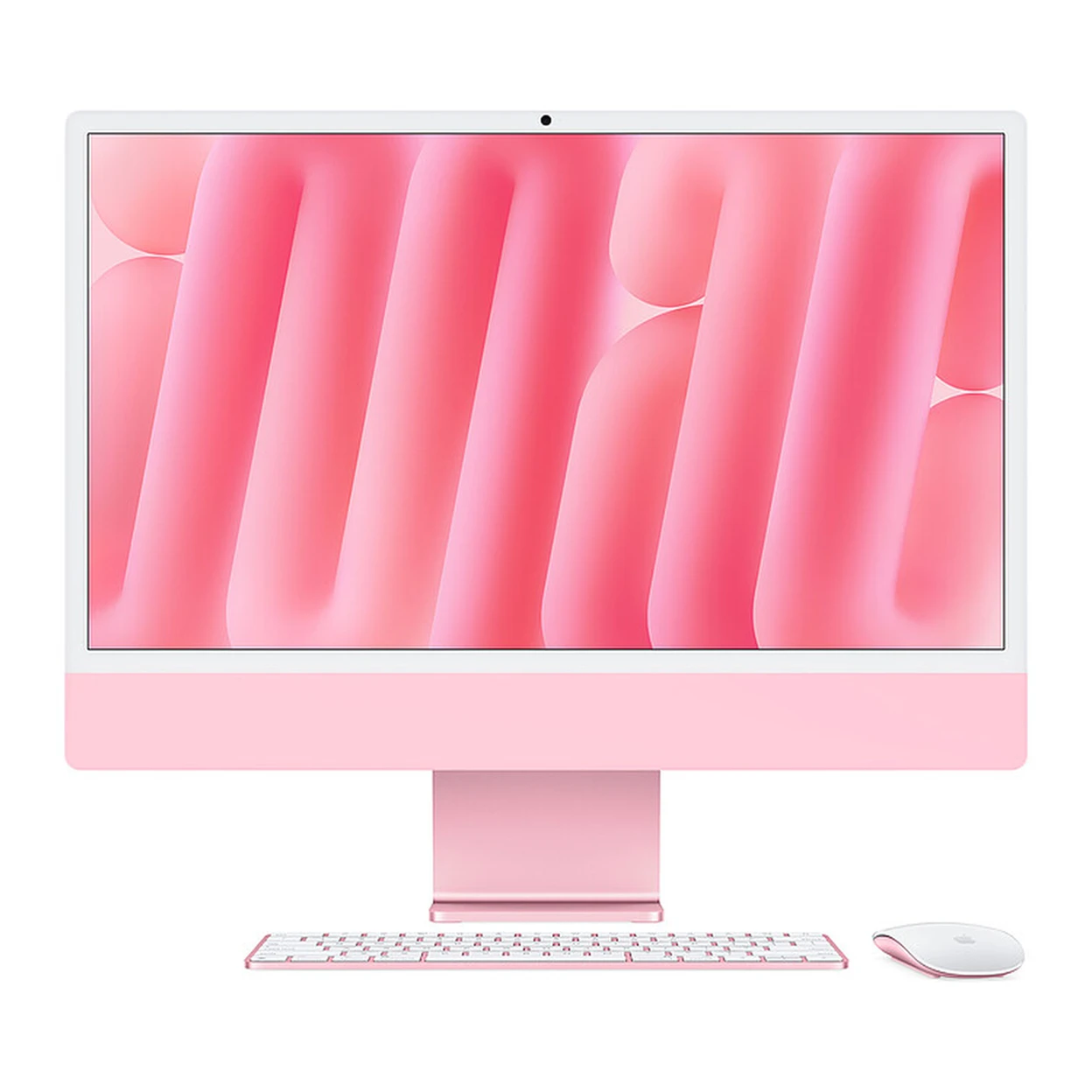 Apple iMAC 24″ (M4, 4.5K Retina, 8-Core CPU / 8-Core GPU) 16GB RAM, 256GB SSD --Pink image 0
