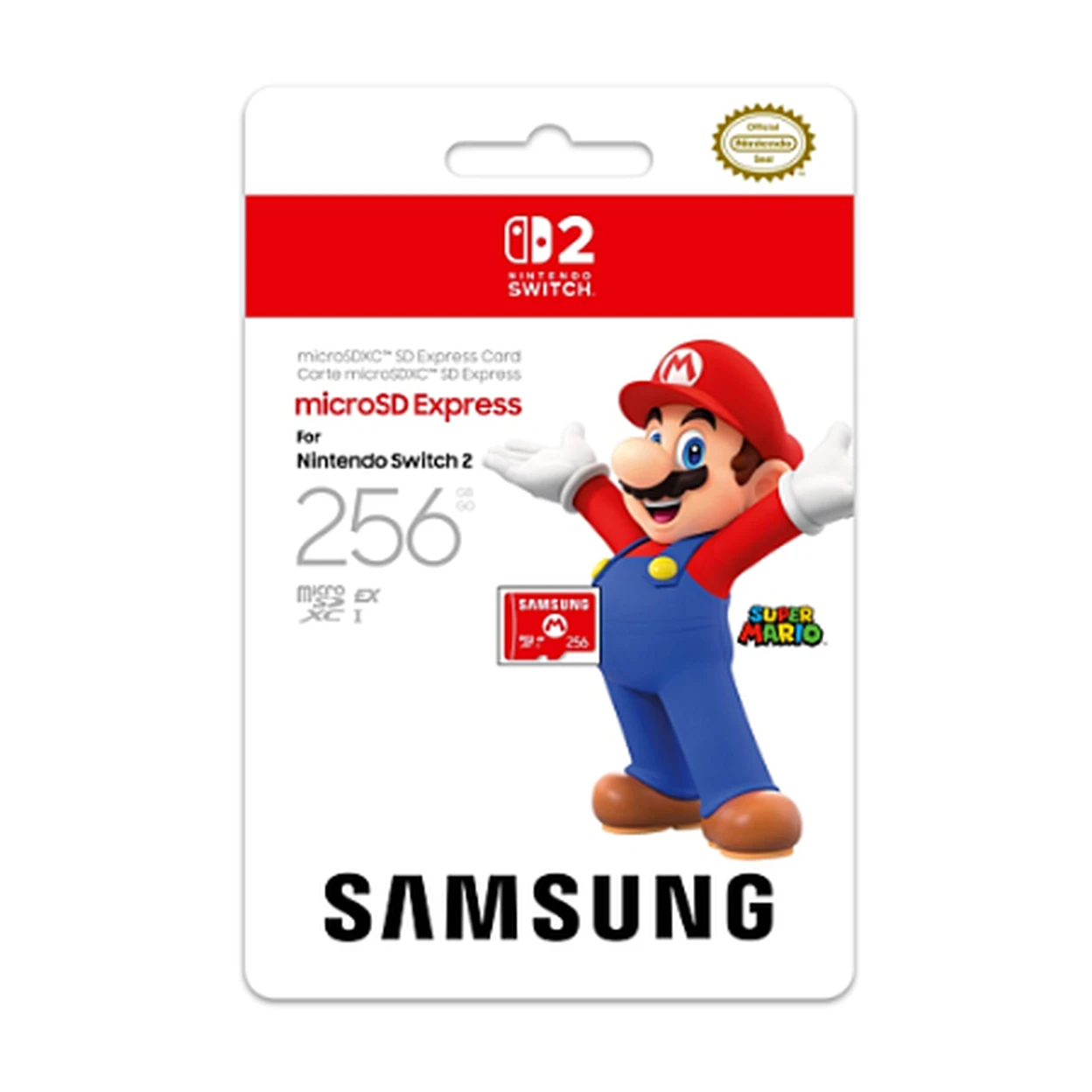 Samsung Carte microSD Express Nintendo 256 Go pour Nintendo Switch 2 image 0