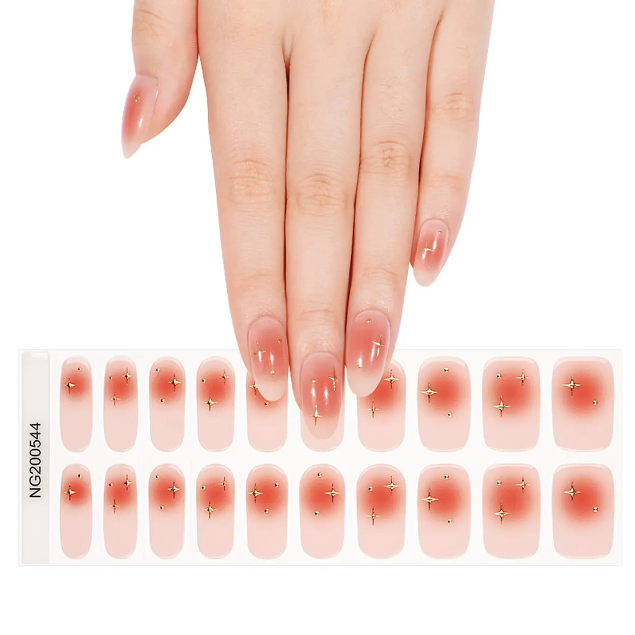 MeoMagic 14-254 Autocollants gels pour ongles - 20 pièces image 0