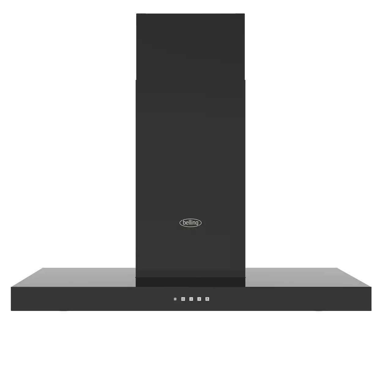 Belling COOKCENTRE CHIM 100T BLK 100cm Chimney Cooker Hood, Ducted & Recirculation image 0