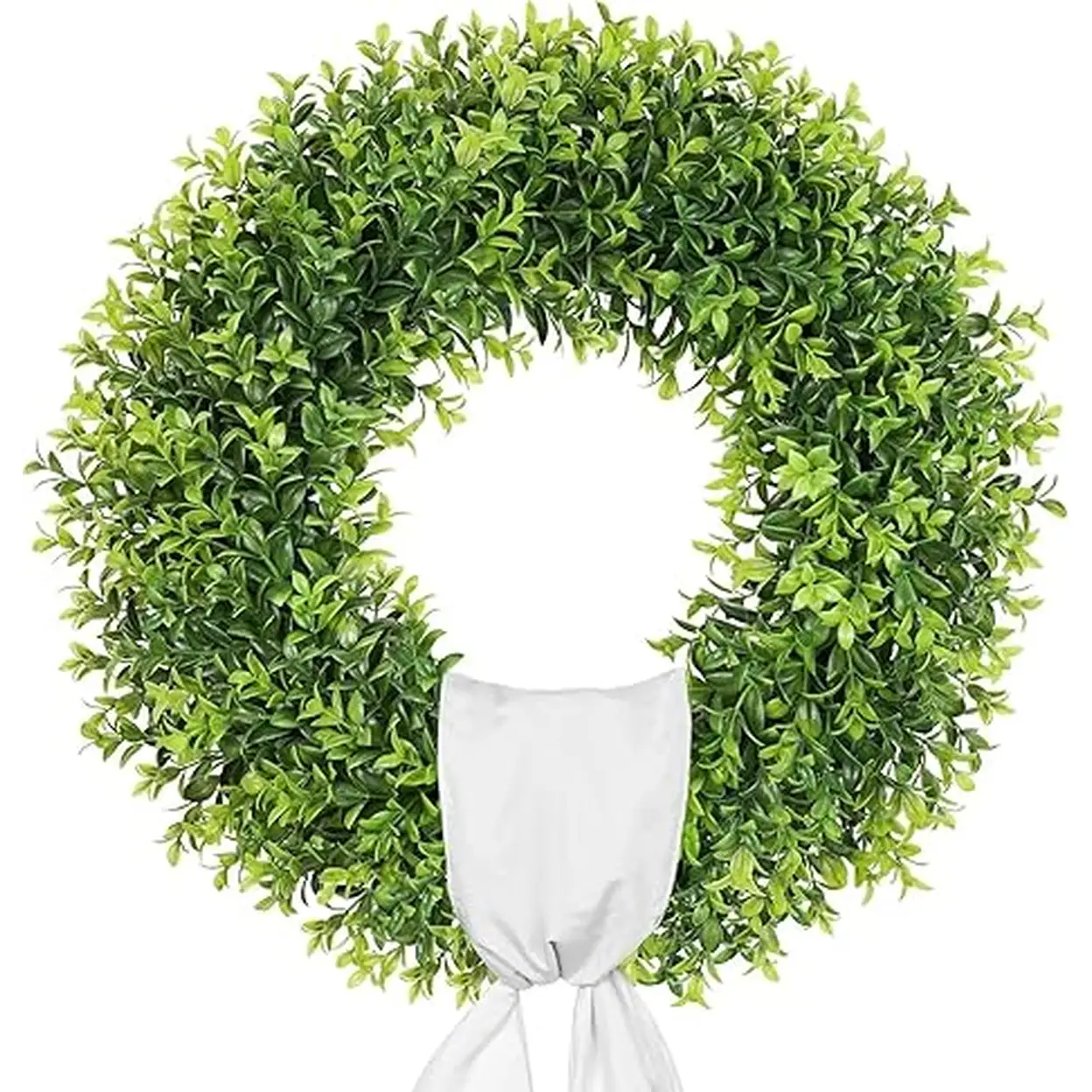 24 Inch Large Boxwood Wreath-1pcs image 0