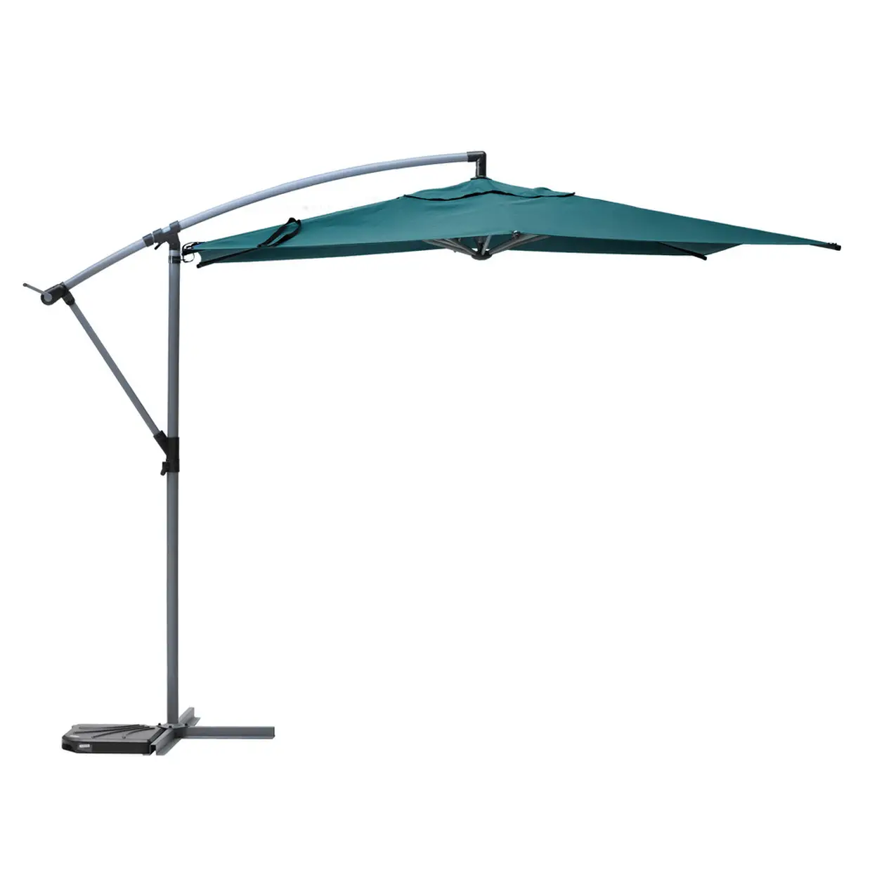 Hespéride Parasol Manoa palmier 3 m bleu canard image 0