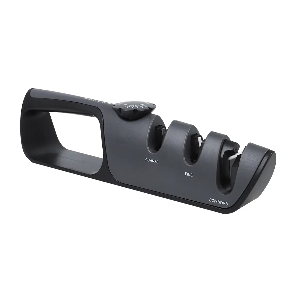 Aiguiseur de couteaux à angle réglable en trois étapes LIFEPAL, système d'affûtage professionnel 14-24°, convient aux couteaux de cuisine, aux couteaux de poche et aux ciseaux image 0