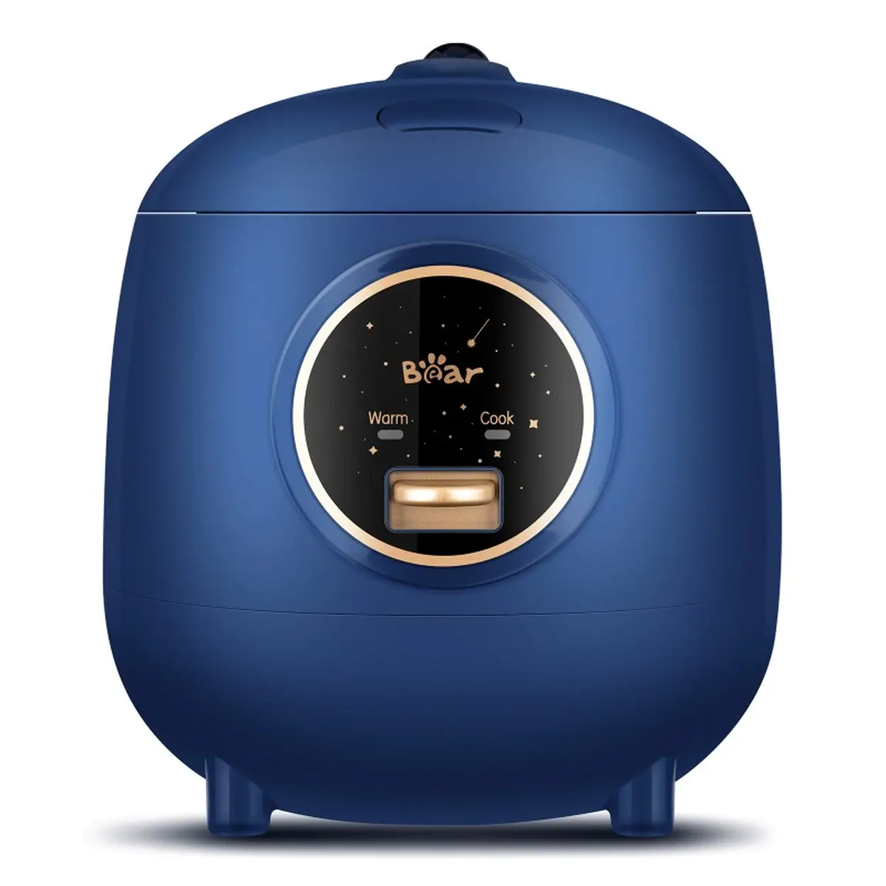Bear Cuiseur à riz 1,2 L, 200-238 W, pour 1 à 2 personnes, maintien au chaud automatique, cuve intérieure antiadhésive 1,2 L, conception à bouton unique image 0