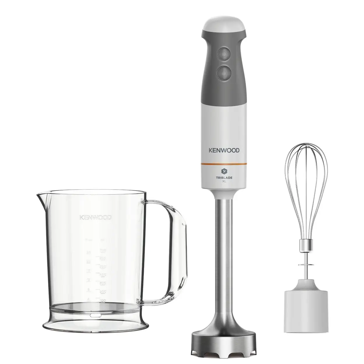 KENWOOD Triblade XL, Mixeur Plongeant 850W, HBM40.002WH, Gris image 0