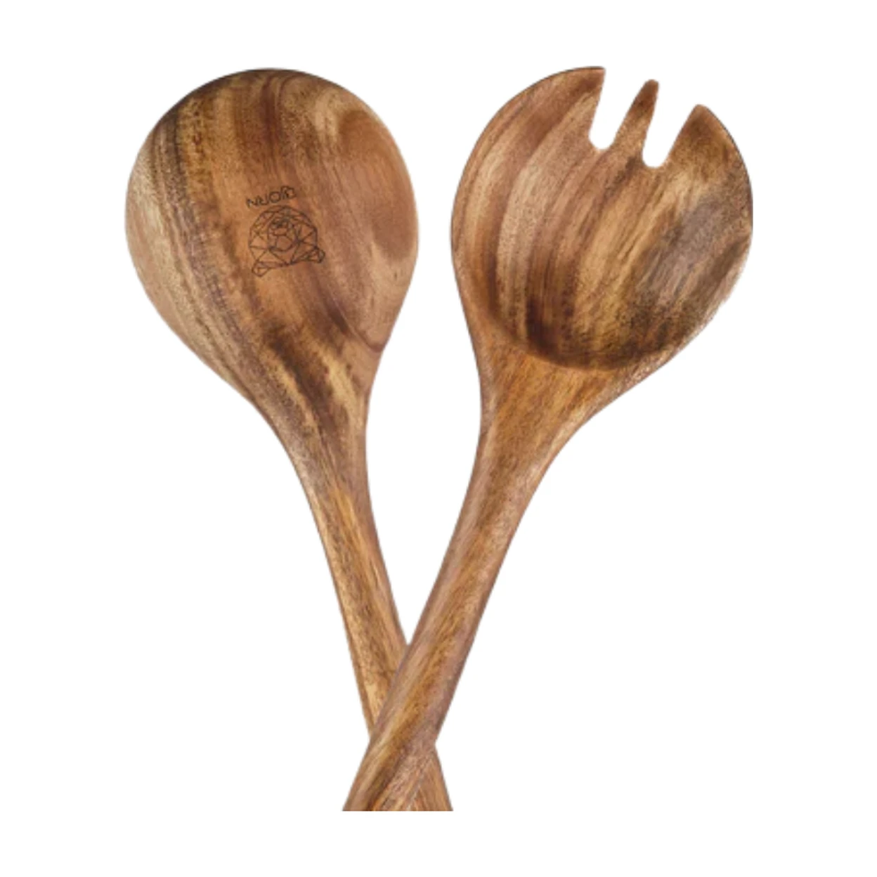 BJÖRN ROLF Couverts à salade en bois d'acacia image 0