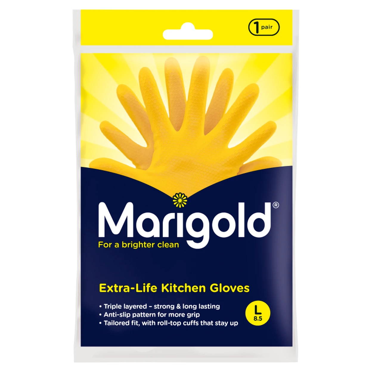 Marigold Kitchen Gloves Large image 0