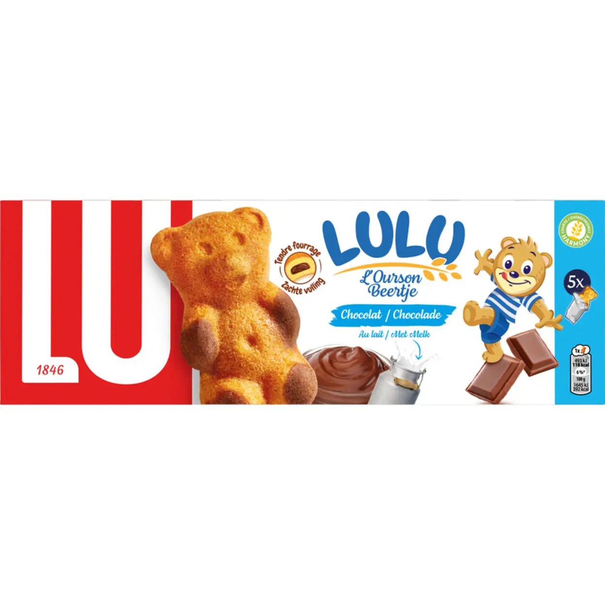 Lu Lulu Bear Chocolade - 150 g image 0