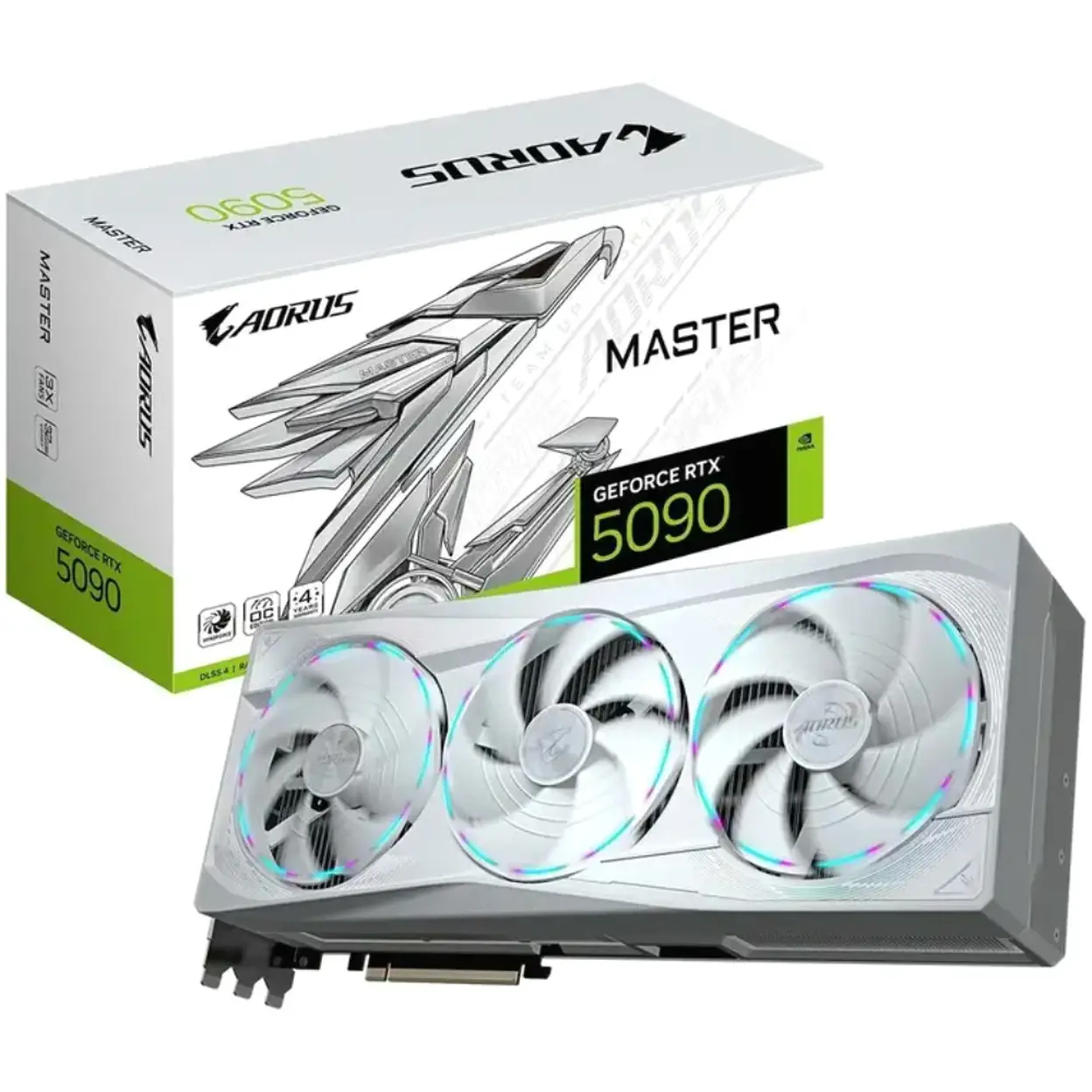 GIGABYTE AORUS GeForce RTX 5090 MASTER ICE 32G image 0