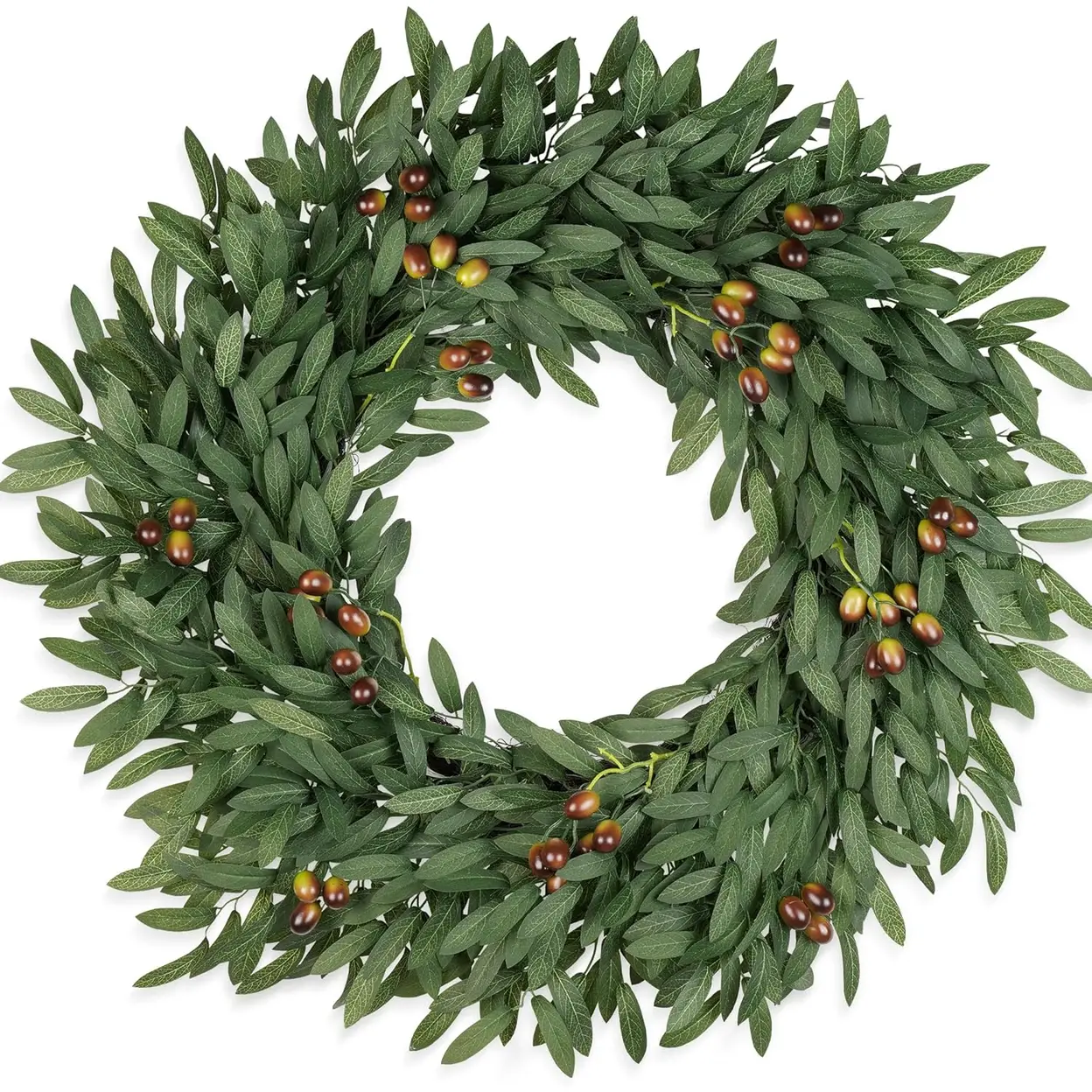 DDHS 26inch olive wreath-1pcs image 0