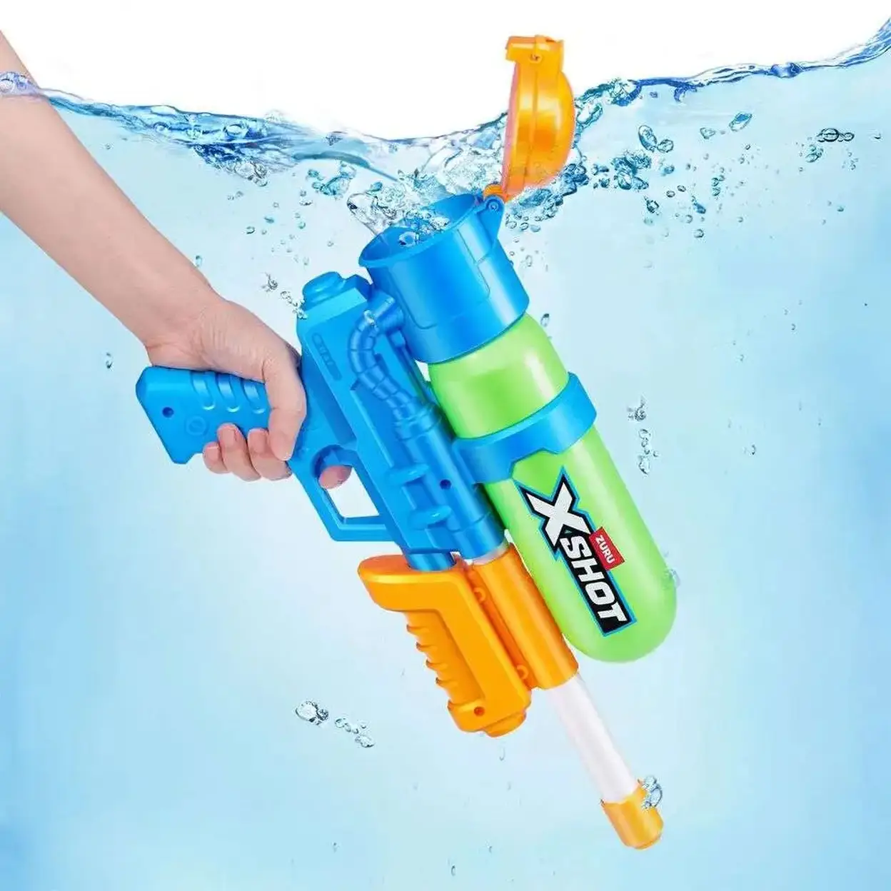X-Shot Water Fast-Fill Retro Blaster Green image 0