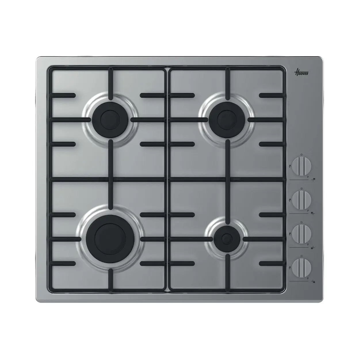 Hoover HHW6LK3X 60cm T-Shape Chimney Cooker Hood - Stainless Steel - C Rated image 0