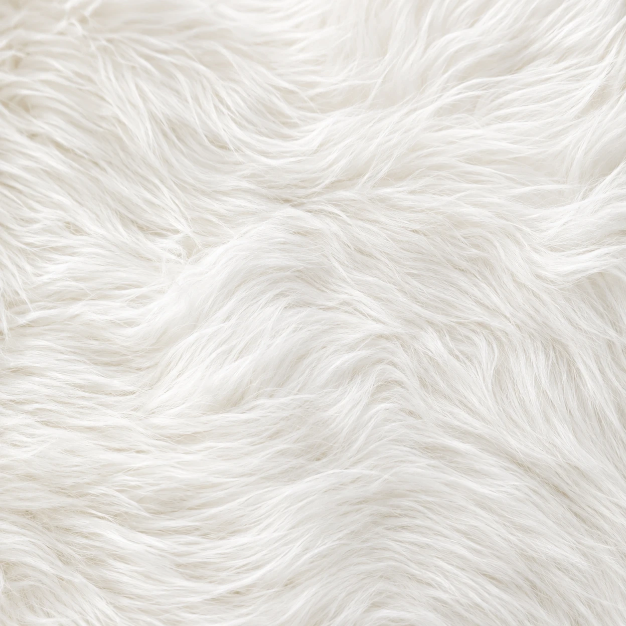 Tapis de Couloir en Peau de Mouton Imitation Laine, 60x150 cm Tapis d'Appoint en Peluche Douce, Tapis de Salon de Courtoisie en Shag Blanc avec Bordure Aspect Daim pour Près du Lit, Couloir image 0
