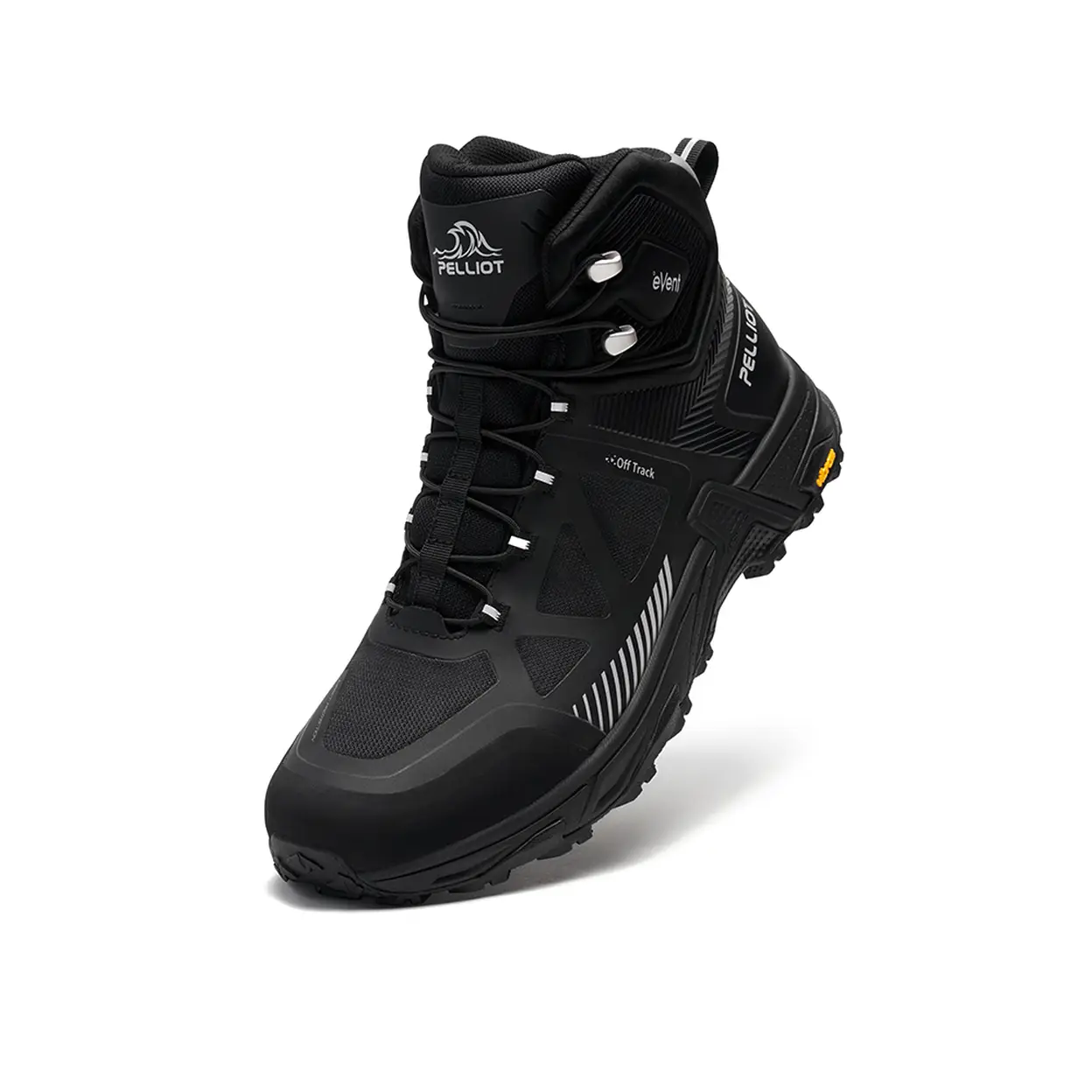 PELLIOT Chaussures de randonnée homme camping voyage imperméables durables – Robustes et respirantes pour le sentier, Noir obsidienne (UE 44) image 0