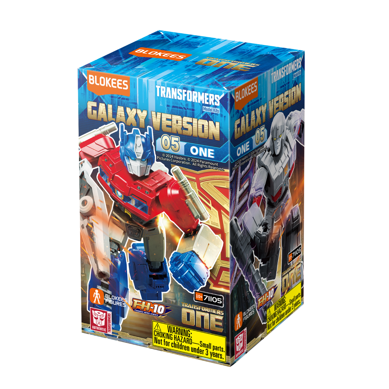 Blokees Transformers, Hero Series, version Galaxy, Figurines à collectionner - 05 One image 0