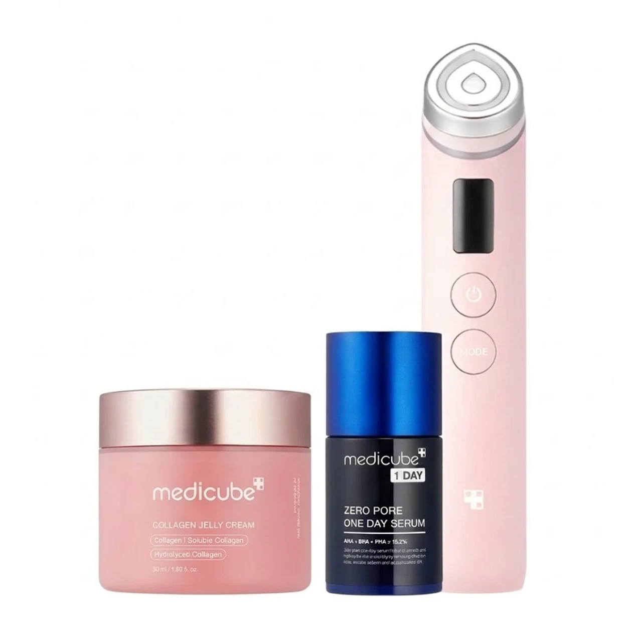 medicube 【Sommerangebot: 29 % Rabatt】 Glashaut-Booster-Set: Age-R Booster Pro Schönheitsgerät + Kollagen-Gelee-Creme + Porenfrei-Ein-Tages-Serum image 0