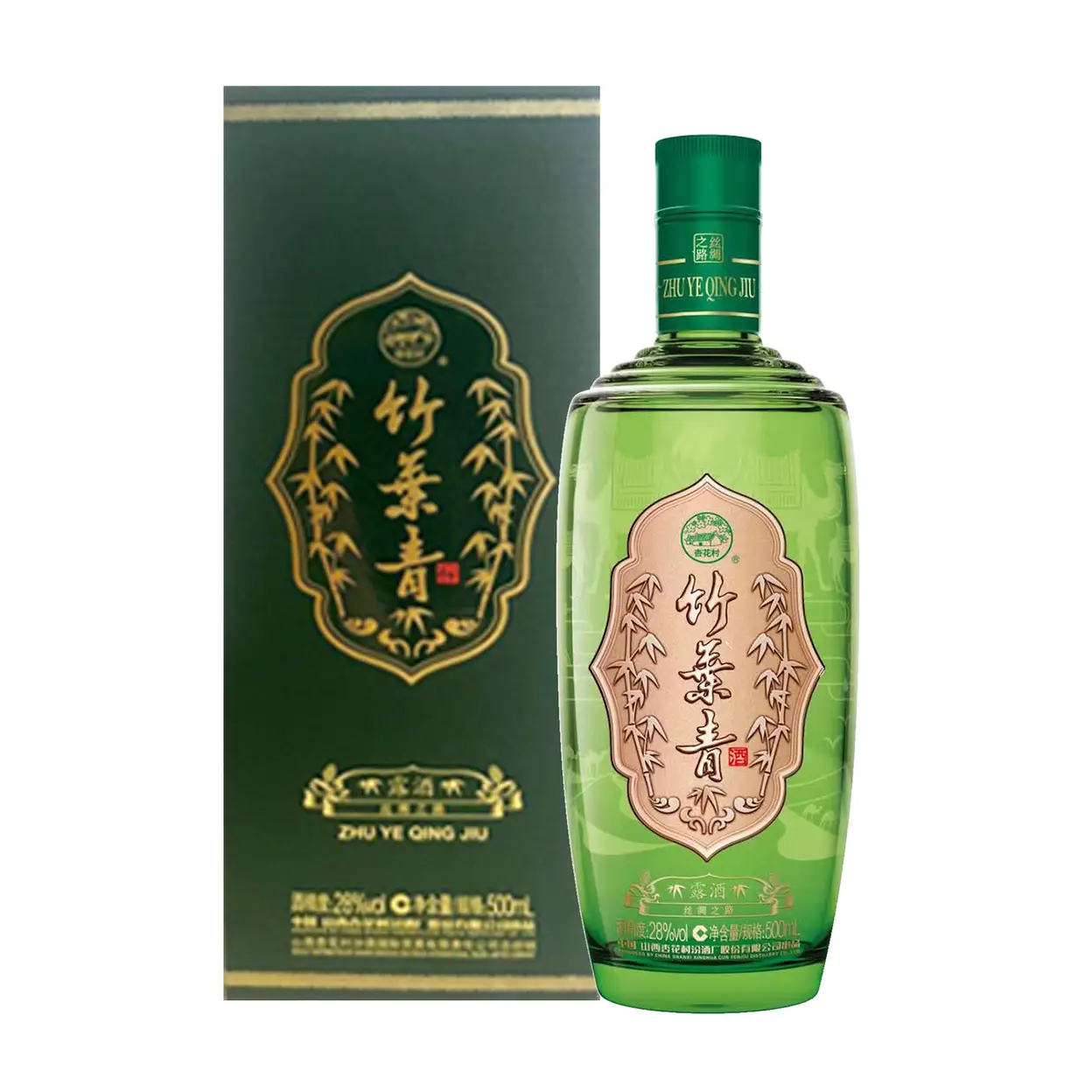 Fenjiu Silk Road Bamboo Baijiu 500ml 28% image 0