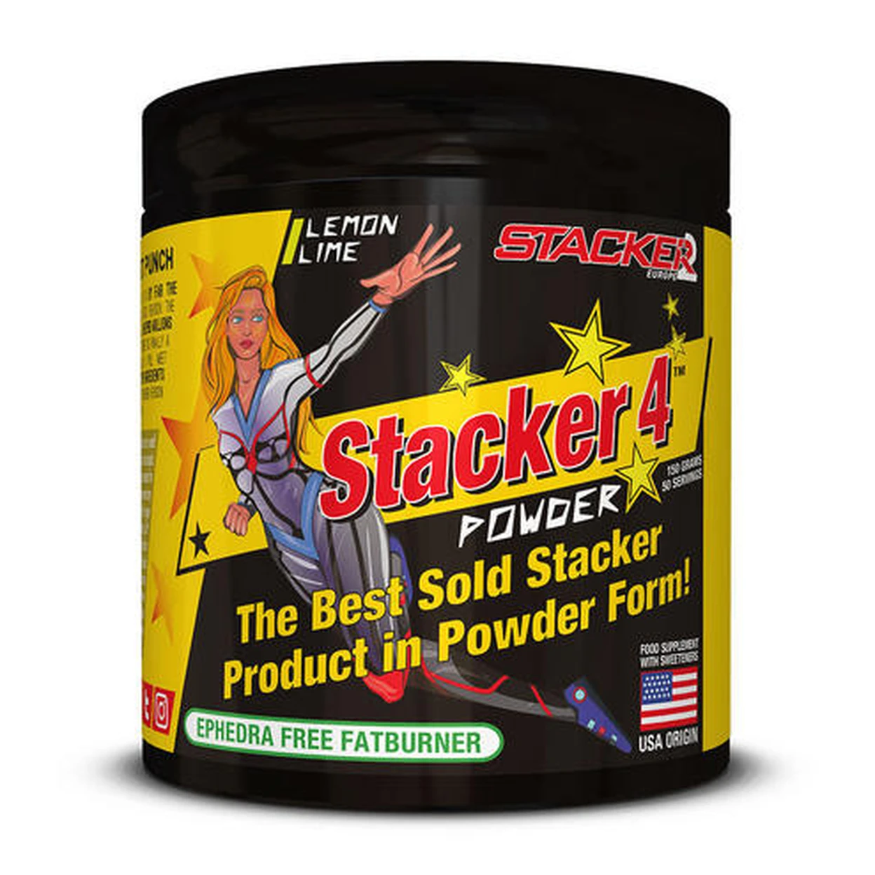 Stacker2 Europe Stacker 4 en poudre, Punch aux fruits - 150 g image 0