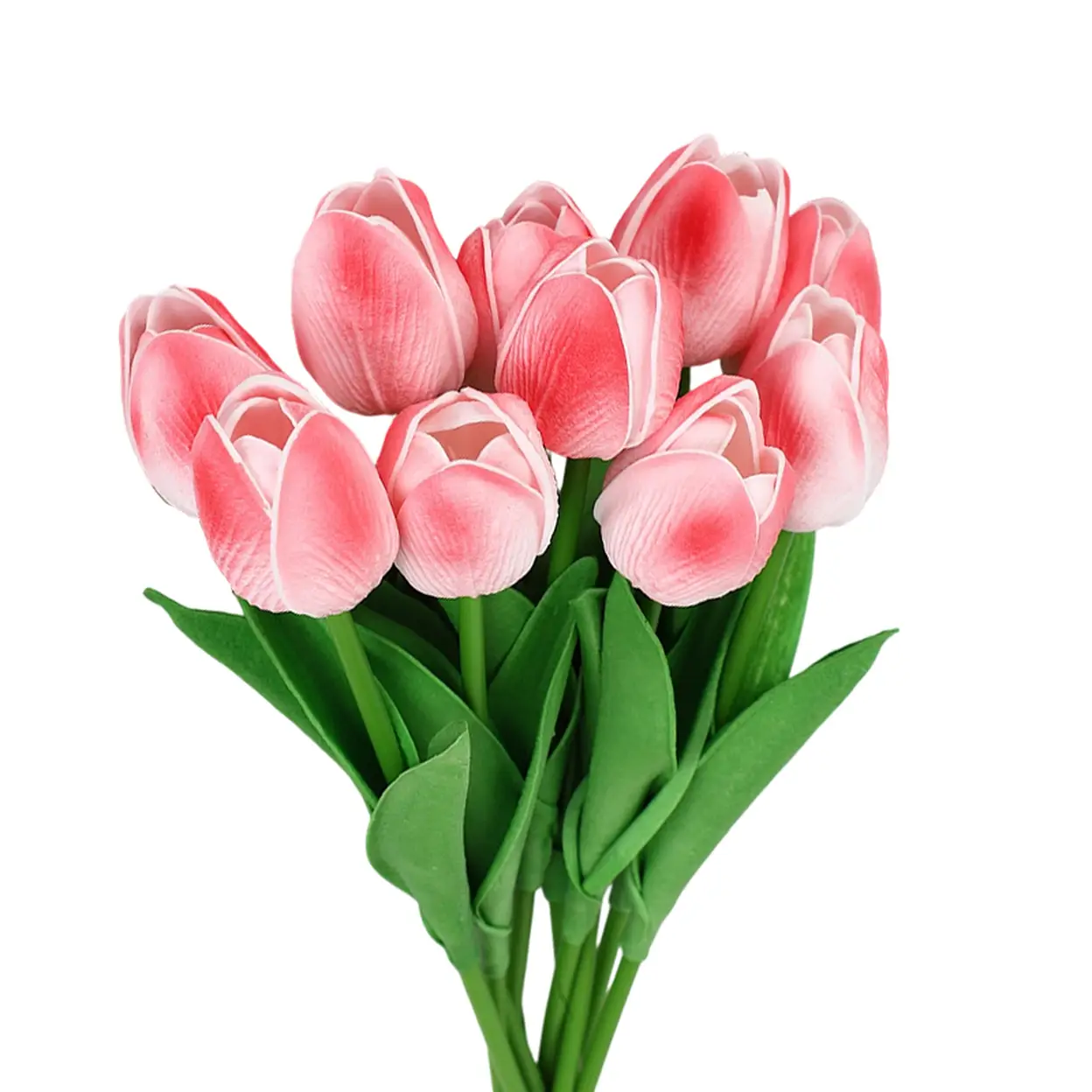 Wei's Moment 7Pcs Artificial Tulips Flowers
Fake Flowers Latex Tulips Real Touch for Party Home Wedding Decoration and DIY Decor, Multicolor Peach pink image 0