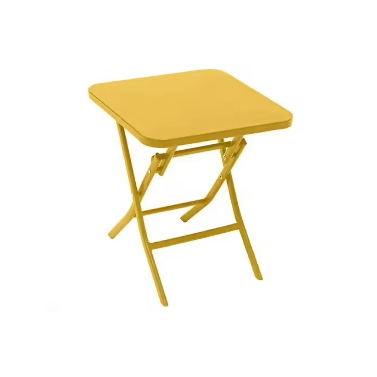 Hesperide Greensboro table d’appoint pliante carrée - moutarde image 0