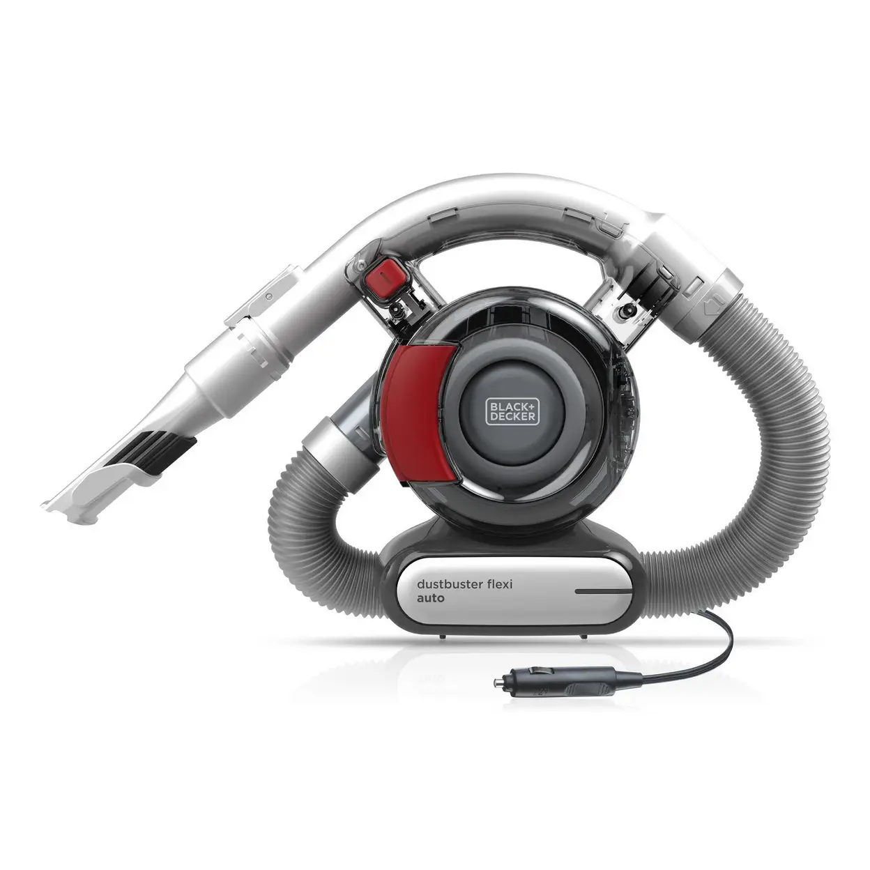 BLACK + DECKER DustBuster Flexi Auto PD1200AV Handheld Vacuum Cleaner - Red & Grey image 0