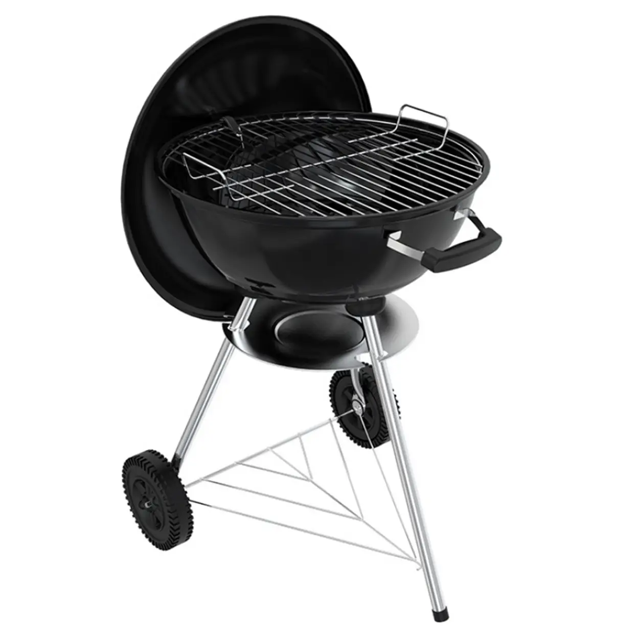 Huacan Apple Stove Charcoal Grill Thickened Large Portable Outdoor Barbecue Stove Home Camping Oven 1 piece image 0