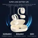 VoxorAI V90 Beige AI translator headset supports real-time translation in 150 languages and is suitable for study, travel, and business. image 6