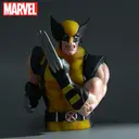 Tirelire Marvel Wolverine 3D Officielle en PVC – Figurine de Collection Antichoc pour Décoration de Bureau et Maison image 5