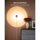 Tubicen Goldene Stehlampe, oben und unten 150° drehbar & höhenverstellbar, 3-stufige Touch-Dimmfunktion, moderne Stehlampe, Eck-Stehlampe für Schlafzimmer, Büro, Lesen, Nähen & Basteln image 1