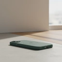 Apple coque en silicone MagSafe pour iPhone 16, vert d'eau image 2