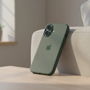 Apple coque en silicone MagSafe pour iPhone 16, vert d'eau image 6