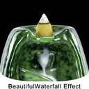 JU7CER Porte-encens classique vert à émail changeant image 5