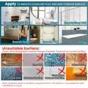 TAILI Porte-rasoir à ventouse pour douche lot de 2, serviette, éponge, support de rasoir pour mur de douche, crochets à ventouse puissants pour l'intérieur de la salle de bain, faciles à installer et réutiliser, Noir image 7