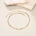 Ever Faith Colourful Cubic Zirconia Thin Tennis Choker Necklaces image 3