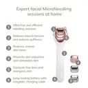SMART APP GEFÜHRTER Gesichtsroller mit Mikronadeln 9 in 1 #weiß 4 u image 4