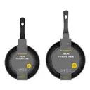 BLACKMOOR 2pc Frying Pan Set - Black image 1
