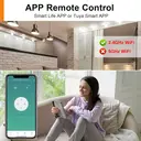 Antela alexa mini wlan-steckdose mit strommessung, kompatibel mit Google Home, Smart Life App, 2,4 GHz, überspannungsschutz, 4 stück image 5