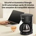 ochama Cafetière filtre goutte à goutte - Noir image 4