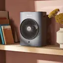 Morphy Richards HeatFlux 2kW Upright Fan Heater with Remote Control – Grey, 825201 image 4