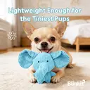 Blinkit Plush Elephant Toy for Dogs, Soft Crystal Velvet with PP Cotton and Built-in Squeaker, Cuddly and Interactive Pet Toy image 1
