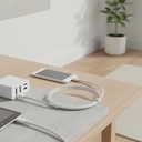 Belkin BoostCharge câble à gaine tressée USB-C vers USB-C - 15 cm - blanc image 5