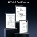 Sunluxy Ear Wax Removal Tool with Camera, 10MP HD, 7 Kits, 6 LED Lights, Soft Silicone Tips, IPX5 Waterproof, Type-C Rechargeable, Compatible with iOS & Android – H1, White image 6