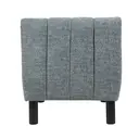 Accent Chair Lily Panelling Grey image 5
