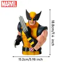 Tirelire Marvel Wolverine 3D Officielle en PVC – Figurine de Collection Antichoc pour Décoration de Bureau et Maison image 1