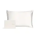 Silk Addict 100% Mulberry Silk Pillowcase Ivory image 2